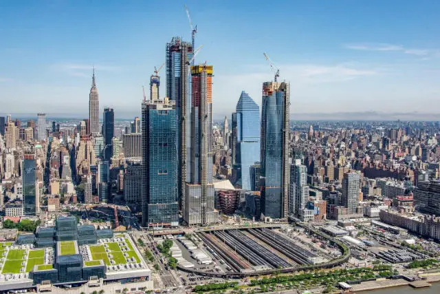 Hudson Yards in May of 2018